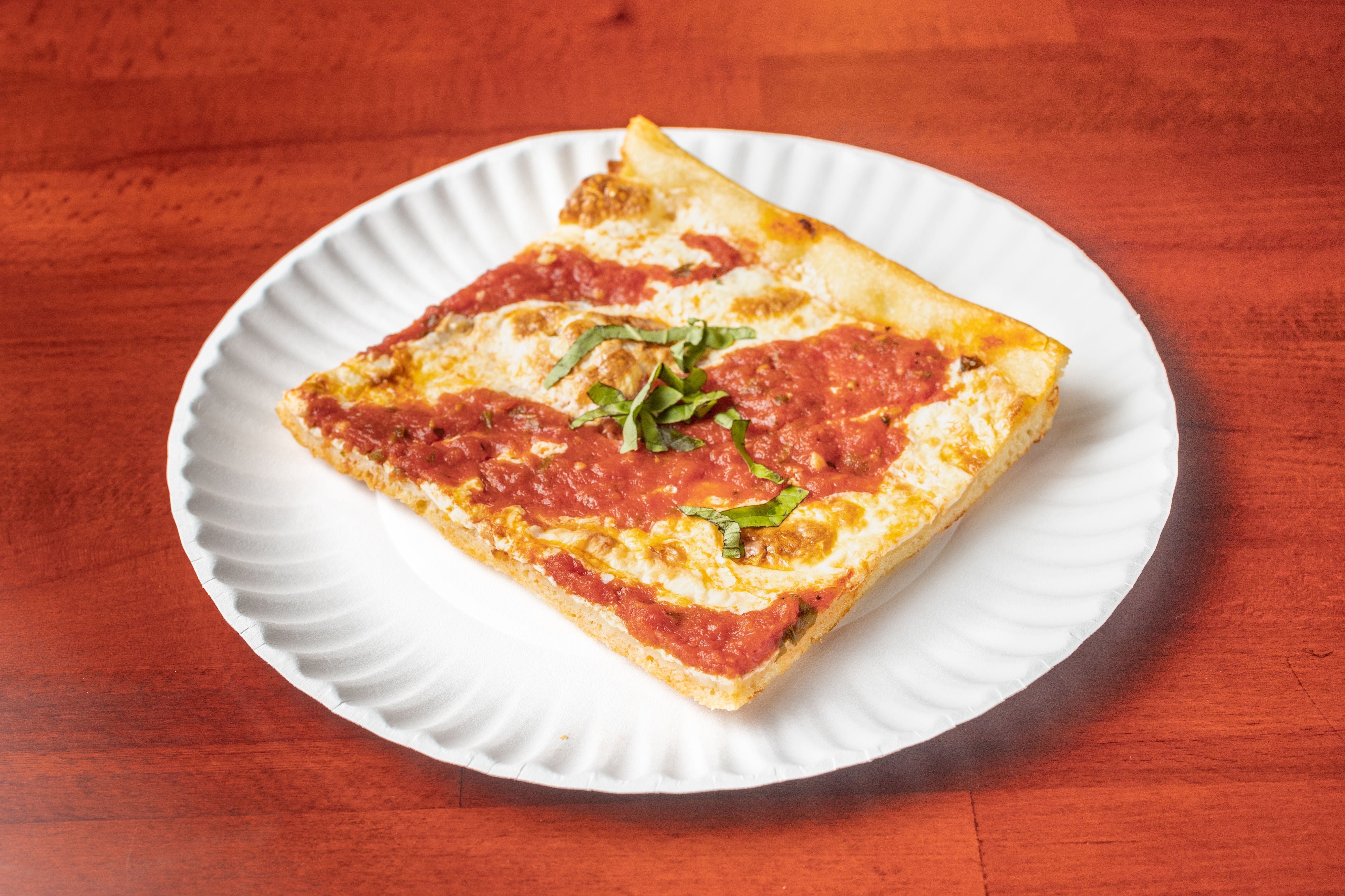 Grandma Pizza Slice.