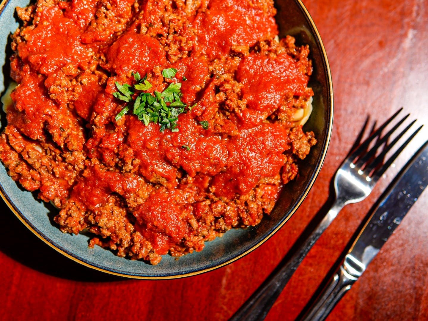 Tortellini Bolognese.